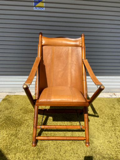 (商談中)レザー折り畳みソファー！