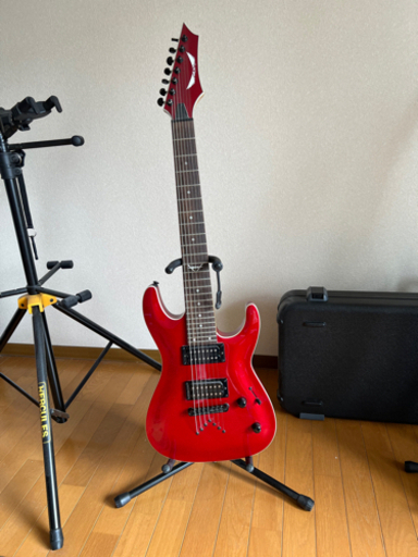 DEAN 7弦ギターハードケース ギタースタンド