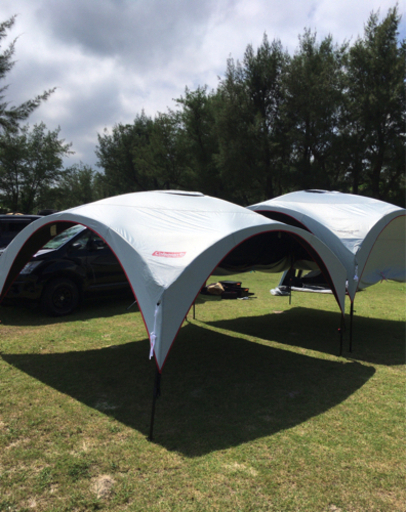 コールマン　パーティーシェード 300＋　２個セット　サイドウォール3個