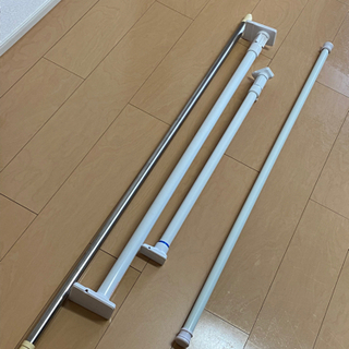ニトリ 突っ張り棒 物干し竿 カフェカーテン 衣類 
