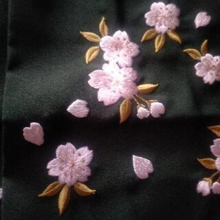 女児　着物襦袢と袴セット　卒業式や十三参りにの画像