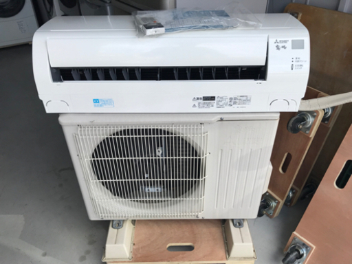 値下げ☆MITSUBISHI　三菱　2.2kwルームエアコン　 MSZ-GV2217-W 2017年製