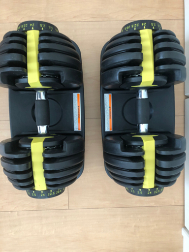 可動式ダンベル2.5kg〜24kg.ウエイトトレーニングベンチ折りたたみ式