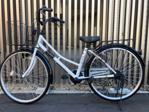 (タイヤ交換済み)ELARGIR 26インチ変速自転車(美品)