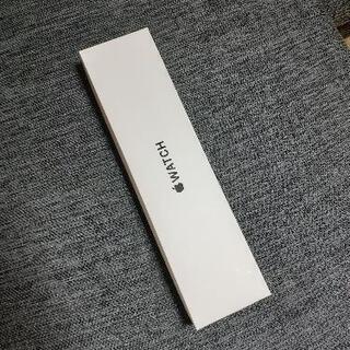 アップルウオッチ　SE ブラック　黒レザー　44㎜の画像