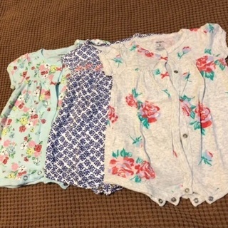 カーターズ⭐︎carters⭐︎ロンパース3点セット6m