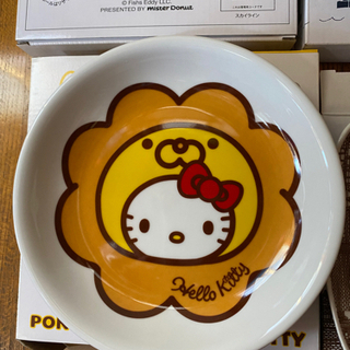 ■新着■新品未使用■お皿、お茶碗■ハローキティーなど５個セットの画像