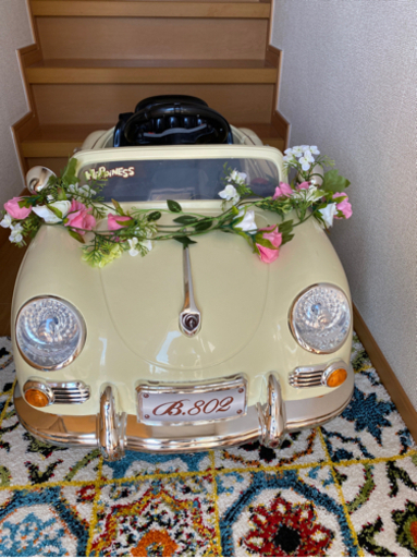 結婚式　ラジコンカー