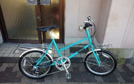 mimosa[ミモザ]20吋 ミニベロ(小径車) 外装6段/ジェードグリーン