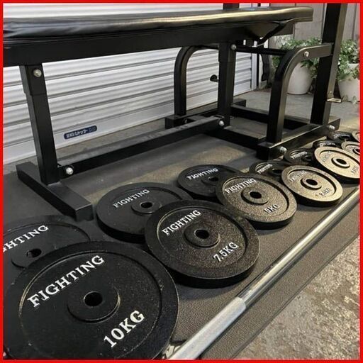 状態良好 FIGHTING ROAD/ファイティングロード ハードベンチ＋プレート