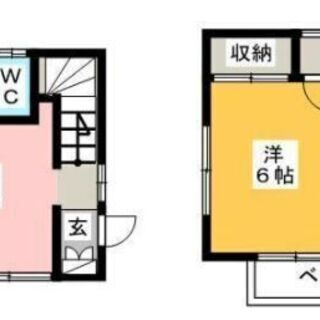 藤沢本町   2LDK 戸建て　B/T別　室内洗濯機　敷金ゼロ🌟最安家賃＋3万🌟の頭金で初期費用分割OK！【来店不要！LINEでスピード契約！事業主様・夜職・確定申告なし・審査ご不安の方もOK,現金分割・カード払い可・水商売・保証人なしもOK!生活保護不可】 - 賃貸（マンション/一戸建て）