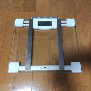 デジタル体重計　オーム電機の画像