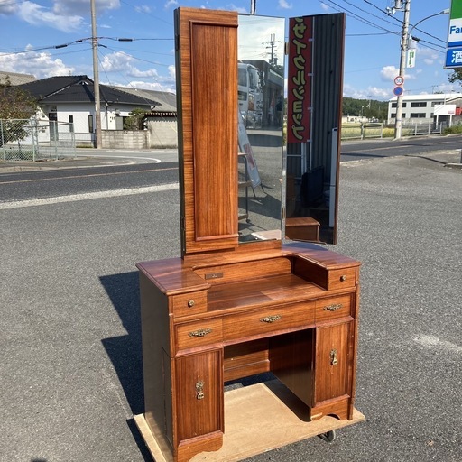 汚れありの為、激安！！化粧台　鏡台　鏡
