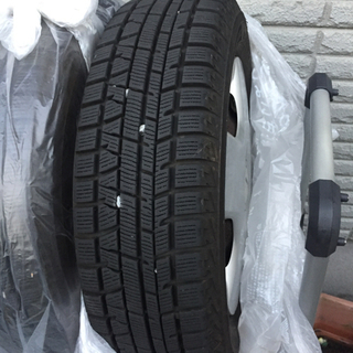 スタッドレスタイヤホイール4セット155/65/13の画像