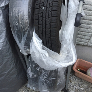 スタッドレスタイヤホイール4セット155/65/13の画像