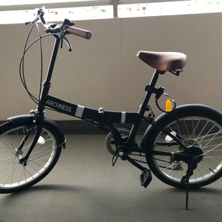 折り畳み自転車　20インチ　6段変速　
