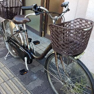 本体のみ)Panasonic ViVi DX 26吋電動アシスト自転車(チョコブラウン)