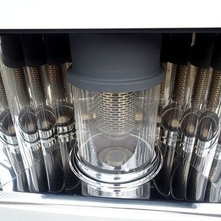 動作済★CORONA/コロナ★半密閉式石油ストーブ/煙突式ストーブ 暖房機器 19年製 木造12/鉄コ19■SV-V4519M■の画像