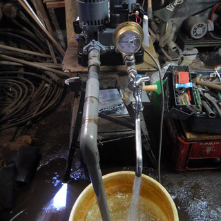 【中古】川本 ポンプ カワエース N3-255SH 50hz 100V （39135001）の画像