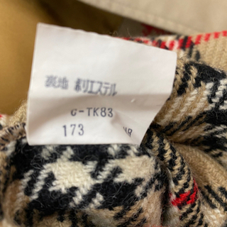 【愛品館江戸川店】BURBERRYS ヴィンテージ ノバチェックベージュ トレンチコート C-TK83 ID109-035822-007の画像