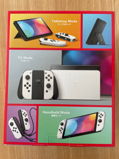任天堂Switch有機elモデル　ホワイト