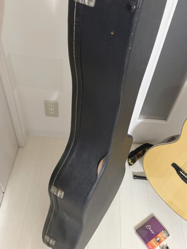 《中古品》S.Yairi エレアコ ギター ハードケース・替え弦・カポセット アコギ ナチュラル