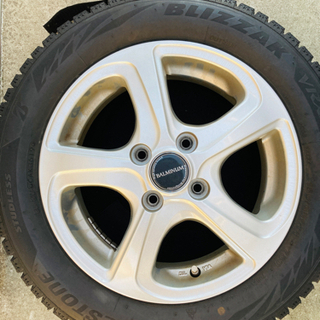 スタッドレスタイヤ VRX2 155/65R14 ホイール付 4個