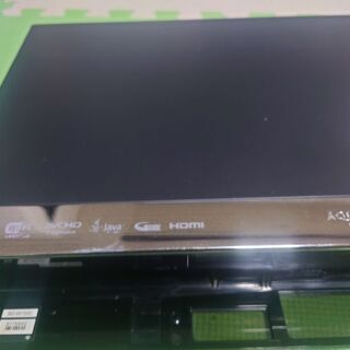 【再値下げ】ブルーレイレコーダー（SHARP）の画像