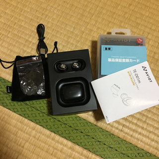 ワイヤレスイヤホン　Aviot TE-D01m 売ります。