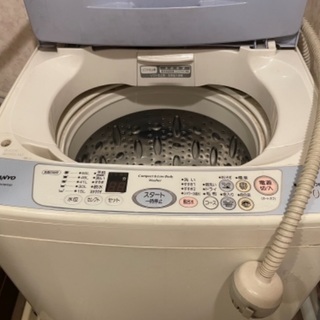 【交渉中】SANYOの洗濯機譲ります