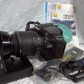 【美品】NIKON D5100+AF-S NIKKOR18-55mmVRニコン