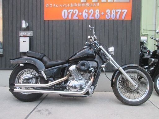 ★40万円　車検付き！程度良好★スティード４００　実働車★マフラーカスタム！NC26　ホンダ　アメリカン
