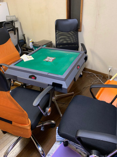 全自動麻雀卓　椅子付き　雀豪ドーム　ジョイステンリーダー