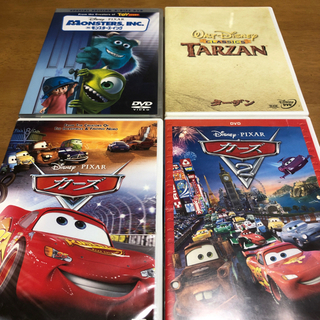 ディズニー・ピクサーDVD4本