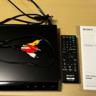 SONY DVP-SR20  CD/DVDプレーヤーの画像