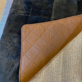 ラグ　カーペット　ファー　敷布団の画像