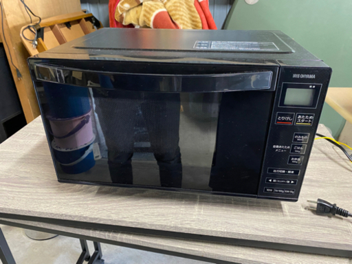 【お話し中】【中古美品】2021年 アイリスオーヤマ電子レンジ