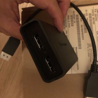 lenovo DisplayPort - Dual DisplayPort Adapterの画像
