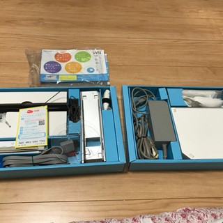 ニンテンドーWii ＋ Wiiハンドルセットの画像