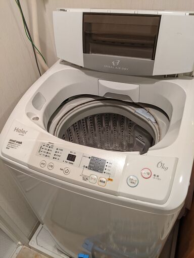 ※10/30受取まで※ハイアール Haier 全自動洗濯機【美品】JW-K60F 6.0kg用