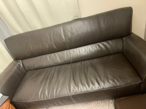 ACTUs購入本革ソファー