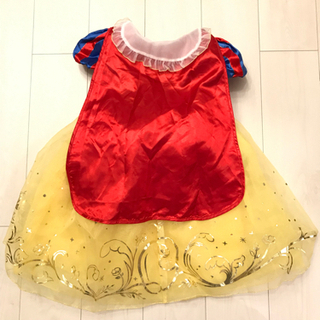 【※直接受渡し可能な方限定】白雪姫　コスチューム　ドレス　ハロウィン　ディズニーストアの画像