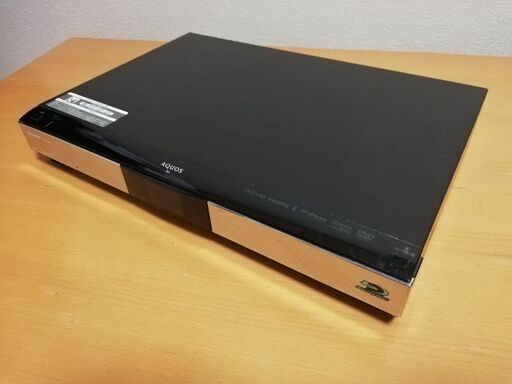 動作品 500GB シャープ ブルーレイレコーダー BD-HDW55 本体のみ 2010年製