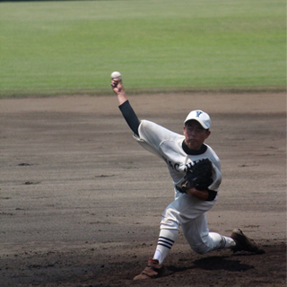 野球ピッチング指導の画像
