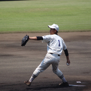 野球ピッチング指導の画像