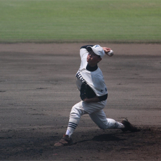 野球ピッチング指導の画像