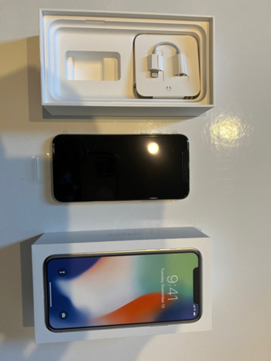 決まりました【新品】iPhone X 256G シルバー（多少の値引き交渉可