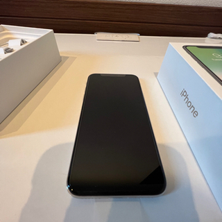 決まりました【新品】iPhone X 256G シルバー（多少の値引き交渉可の画像