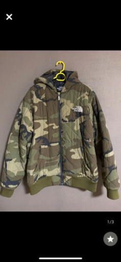 THE NORTH FACE ヤッキンジャケット　迷彩　カモ　ウッドランド 防寒