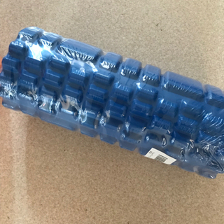 【新品未使用】フォームローラー 筋膜リリース 大小2個セット 筋膜ローラー ストレッチローラー グリッドフォームローラー (ダークブルー+深緑)の画像